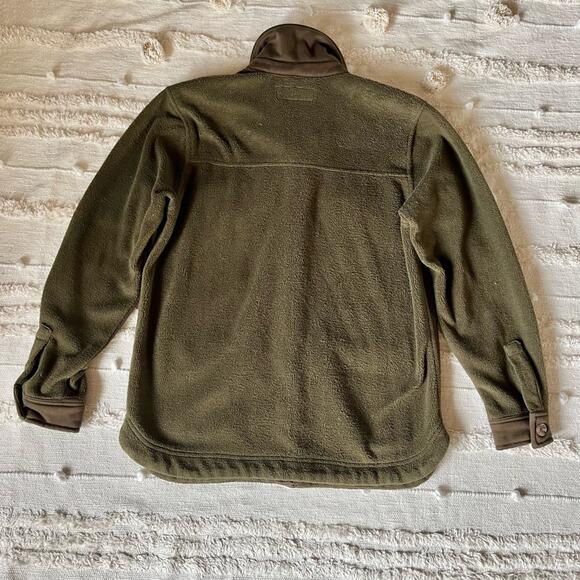 Blank NYC Shacket Women Olive Fleece Plush Jacket size medium - Picture 8 of 8